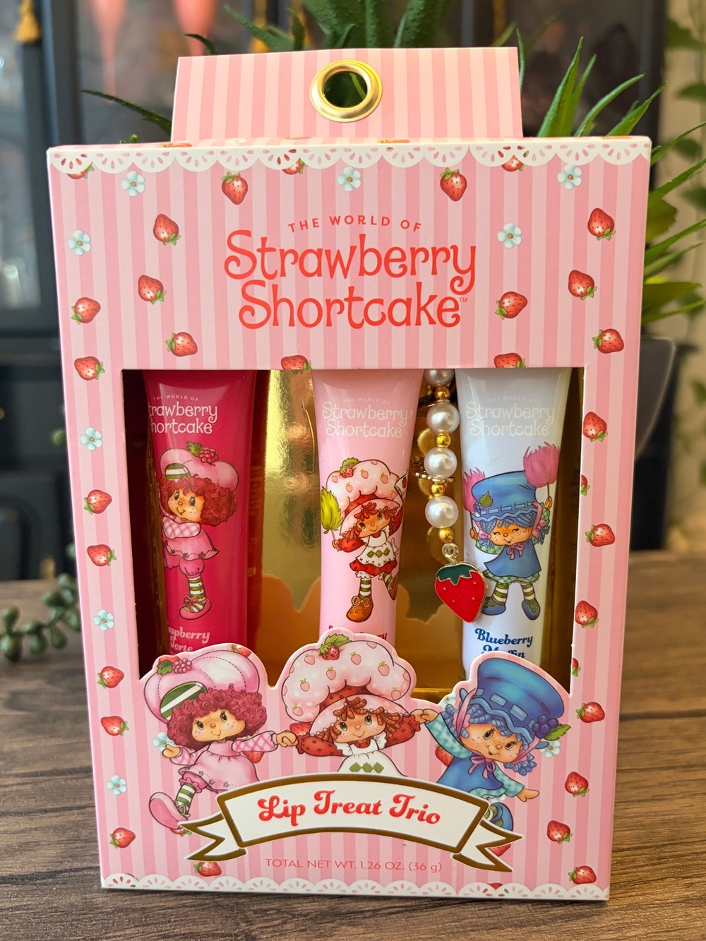 Set Of 3 Strawberry Shortcake
Lip Treat Trio Lip Gloss